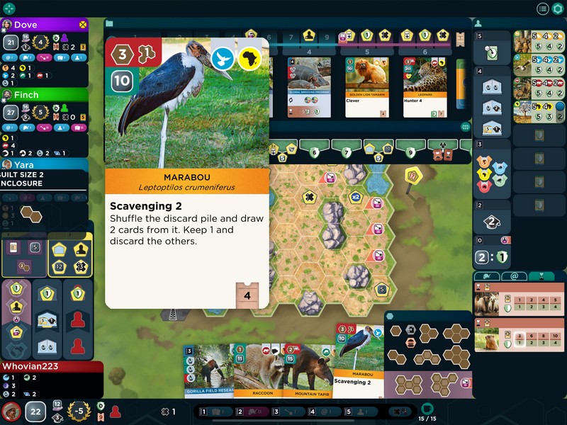 Ark Nova digital - Maribou