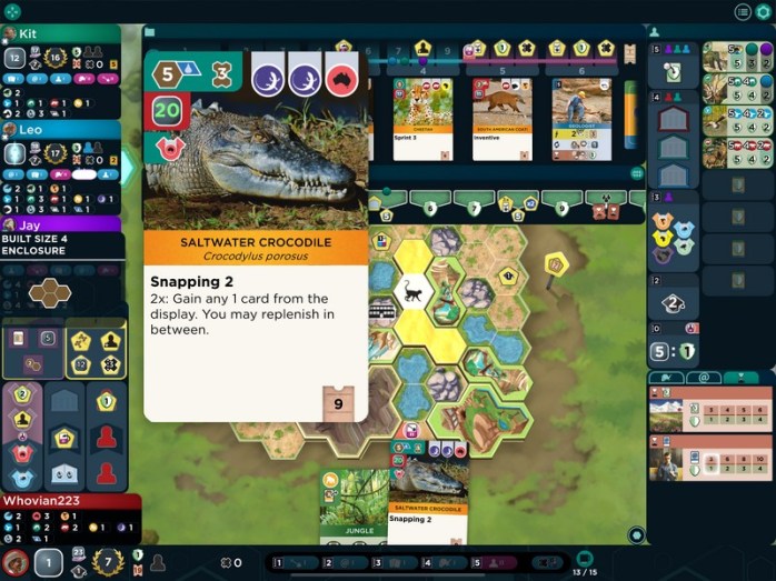 Ark Nova Digital - Crocodile