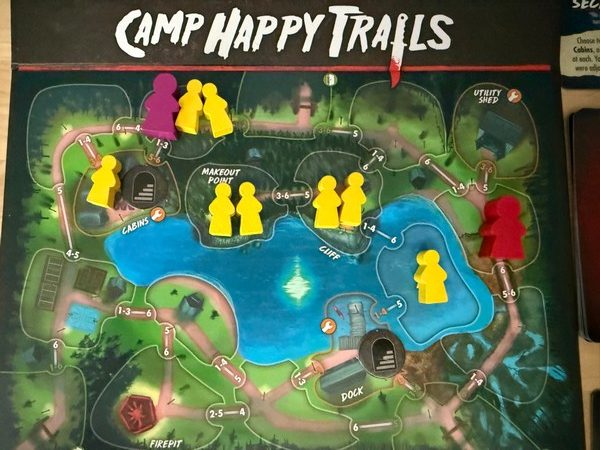 Final Girl - Camp Happy Trails map with victims