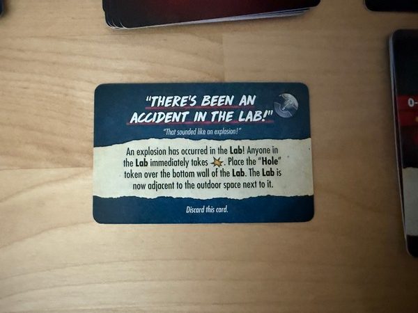 Final Girl - Station 2891 - Lab Explosion event