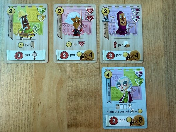 Castle Combo - Purse cards