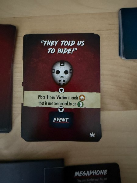 Final Girl - Frightmare on Maple Lane - They Told Us to Hide terror card