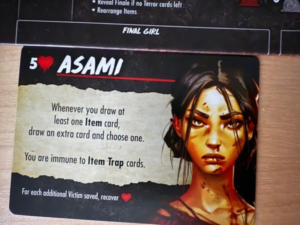Final Girl - Asami (Back)