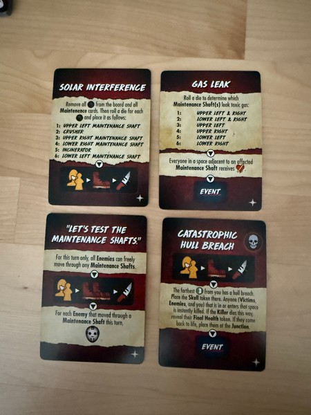 Final Girl - Into the Void - USS Konrad Terror Cards