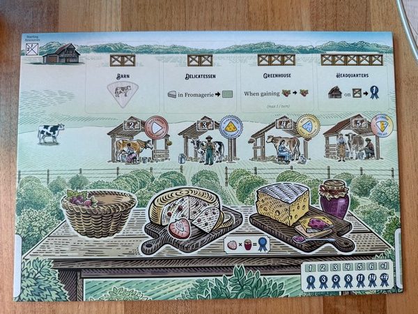 Fromage - Player Boards