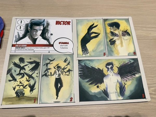 Origin Story - Initial Player Board