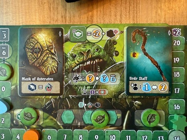 Shadow Kingdoms of Valeria - Riftlands - Player Board