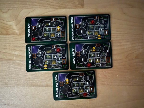 Final Girl - A Knock at the Door - Wingard Cottage - Setup cards