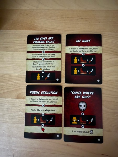 Final Girl - North Pole Nightmare - Santa's Village - Terror Cards