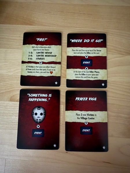 Final Girl - North Pole Nightmare - Santa's Village - Terror Cards
