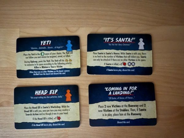 Final Girl - North Pole Nightmare - Santa's Village - Event cards