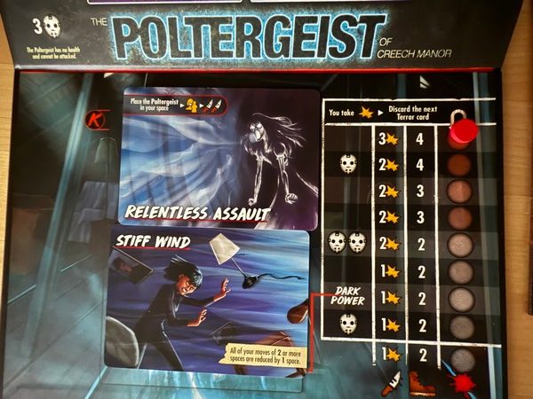 Final Girl - Haunting of Creech Manor - Poltergeist Board