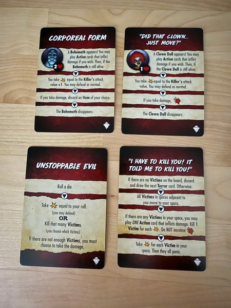 Final Girl - Haunting of Creech Manor - Poltergeist Terror Cards