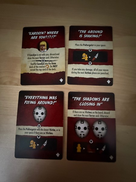 Final Girl - Haunting of Creech Manor - Poltergeist Terror Cards