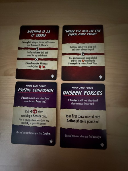 Final Girl - Haunting of Creech Manor - Poltergeist Terror Cards