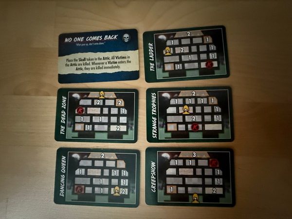 Final Girl - Haunting of Creech Manor - Creech Manor Setup cards