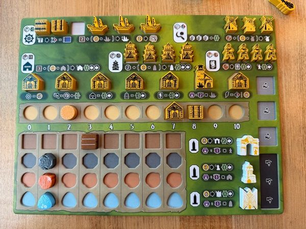 Castellans - Player Board