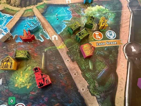 Castellans - Kosk area with pieces