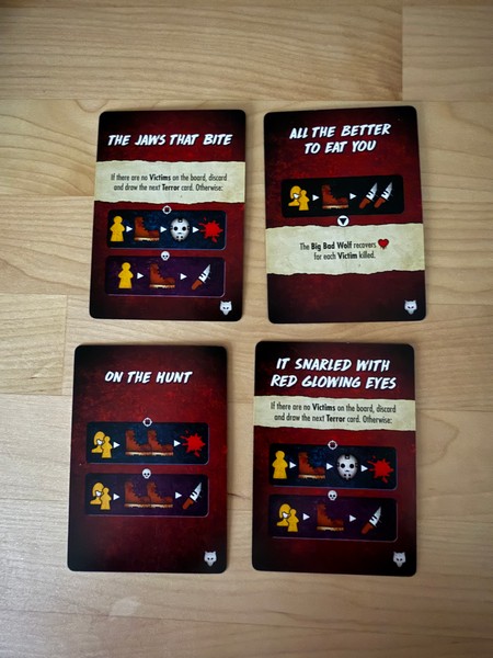 Final Girl - Once Upon a Full Moon - Big Bad Wolf - Terror Cards