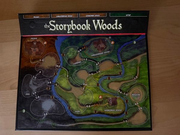 Final Girl - Once Upon a Full Moon - Storybook Woods map
