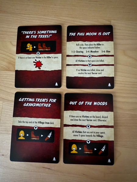 Final Girl - Once Upon a Full Moon - Storybook Woods - Terror Cards